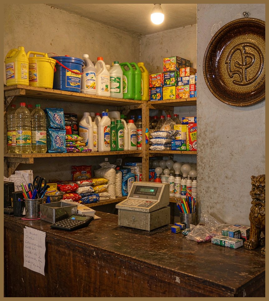 社区店铺柜台